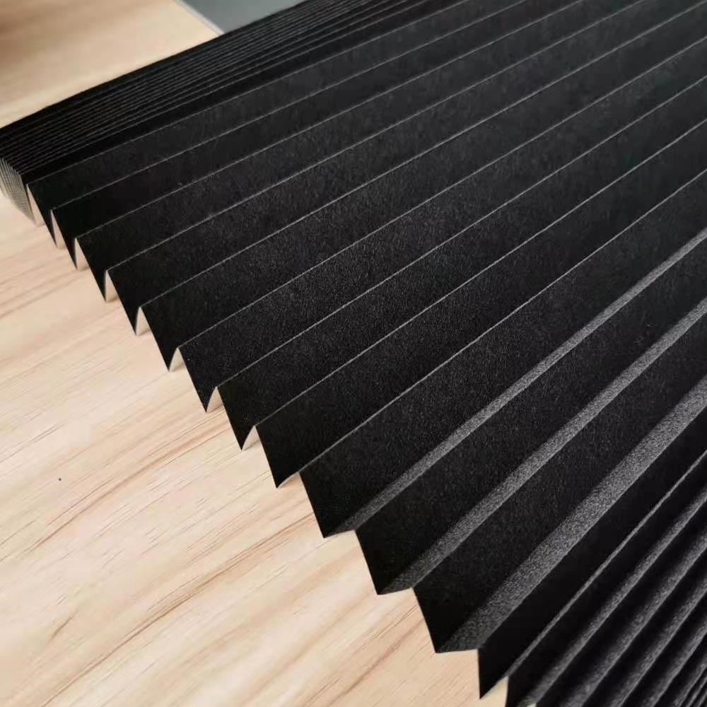 NoirNest Self-Adhesive Pleated Blinds