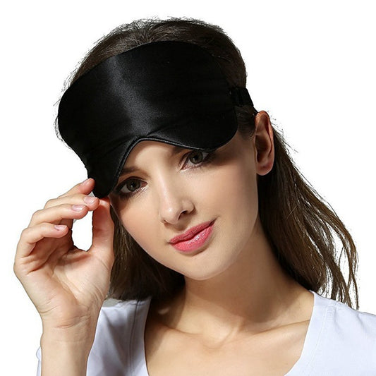 Synczx Mulberry Silk Eye Mask Soft Shade Sleep Mask for Relaxation & Restful Sleep