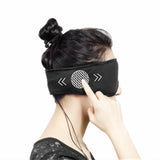 Auraizx Sleep Aid Music Eye Mask Light Blocking & Smart Sleep Support for Sleep & Relaxation