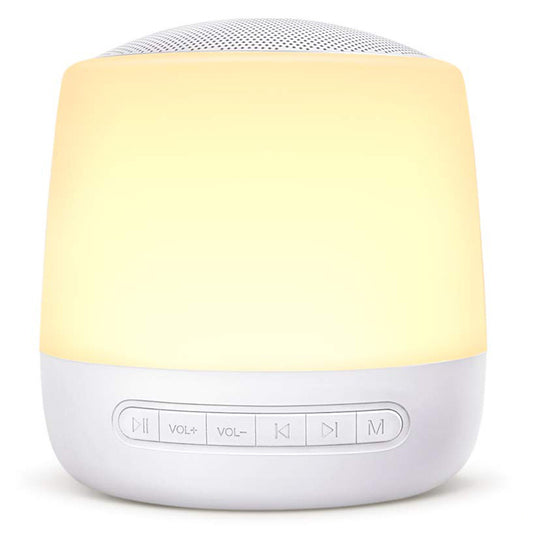 Acousticax White Noise Speaker with Touch Lights Sound Machine for Sleep & Relaxation