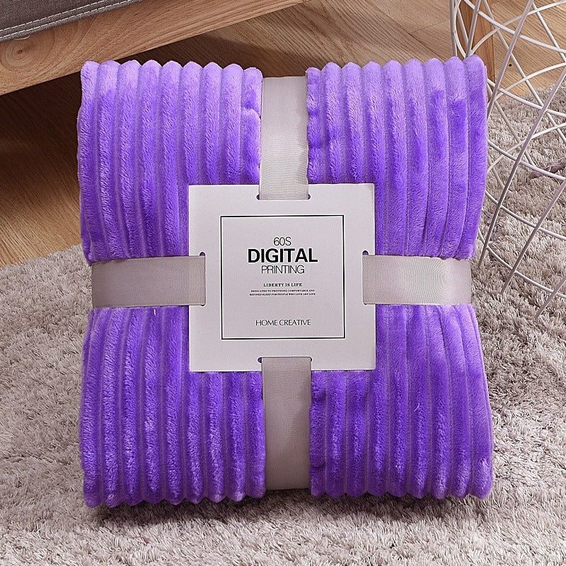 FrostHug Coral Fleece Blanket