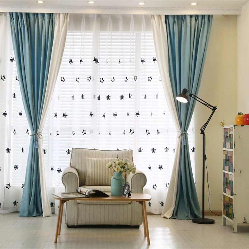 Sombra Velvet Linen Curtain Cloth