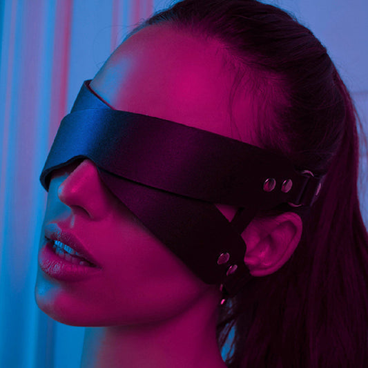 Noctis Blackout Blindfold Cortical Eye Mask Home & Office for Comfort Sleep & Relaxation