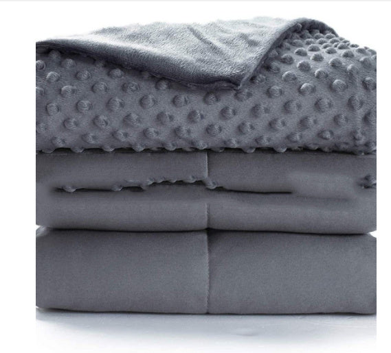 QuiltAura Gravity Weighted Pure Cotton Blanket