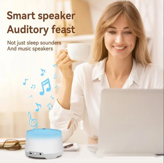 Zenith White Noise Sleep Aid Bluetooth Insomnia Help Device for Music & Timer
