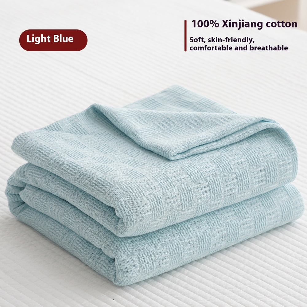 FluffHaven Cotton Gauze Blanket
