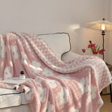 VelvetVerve Plaid Velvet Blanket
