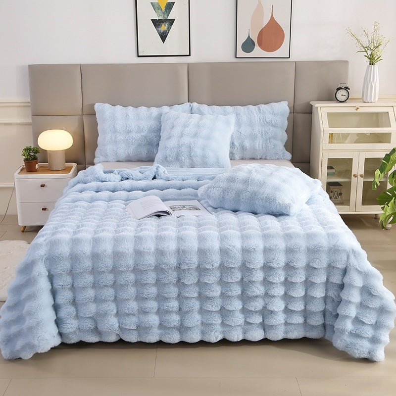 EmberNest Rabbit Plush Blanket