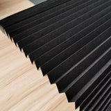 NoirNest Self-Adhesive Pleated Blinds 
