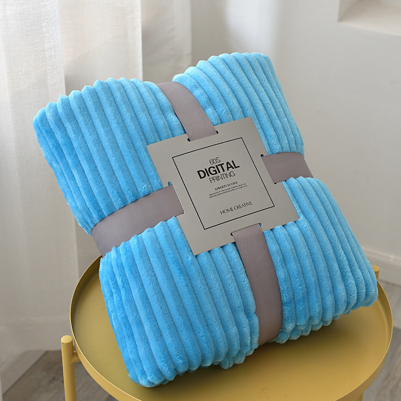 FrostHug Coral Fleece Blanket