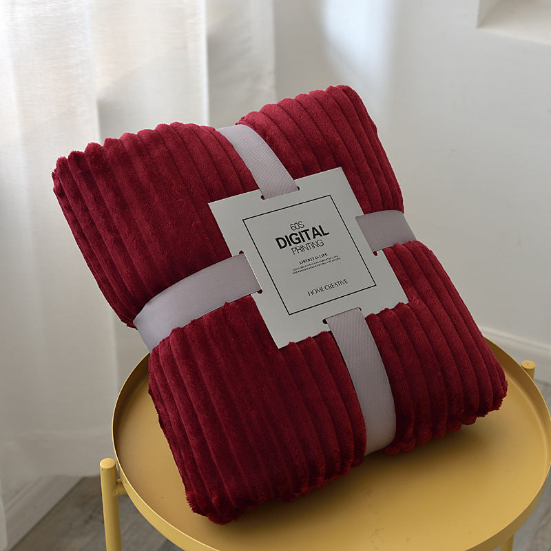 FrostHug Coral Fleece Blanket