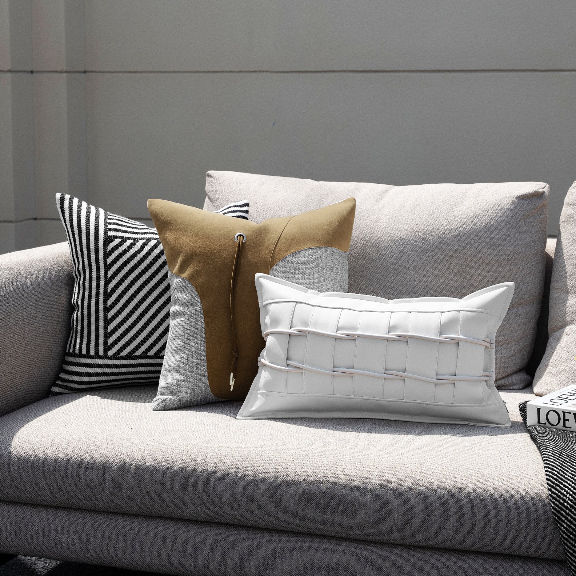 CloudNestle Modern Minimalist Living Room Pillow