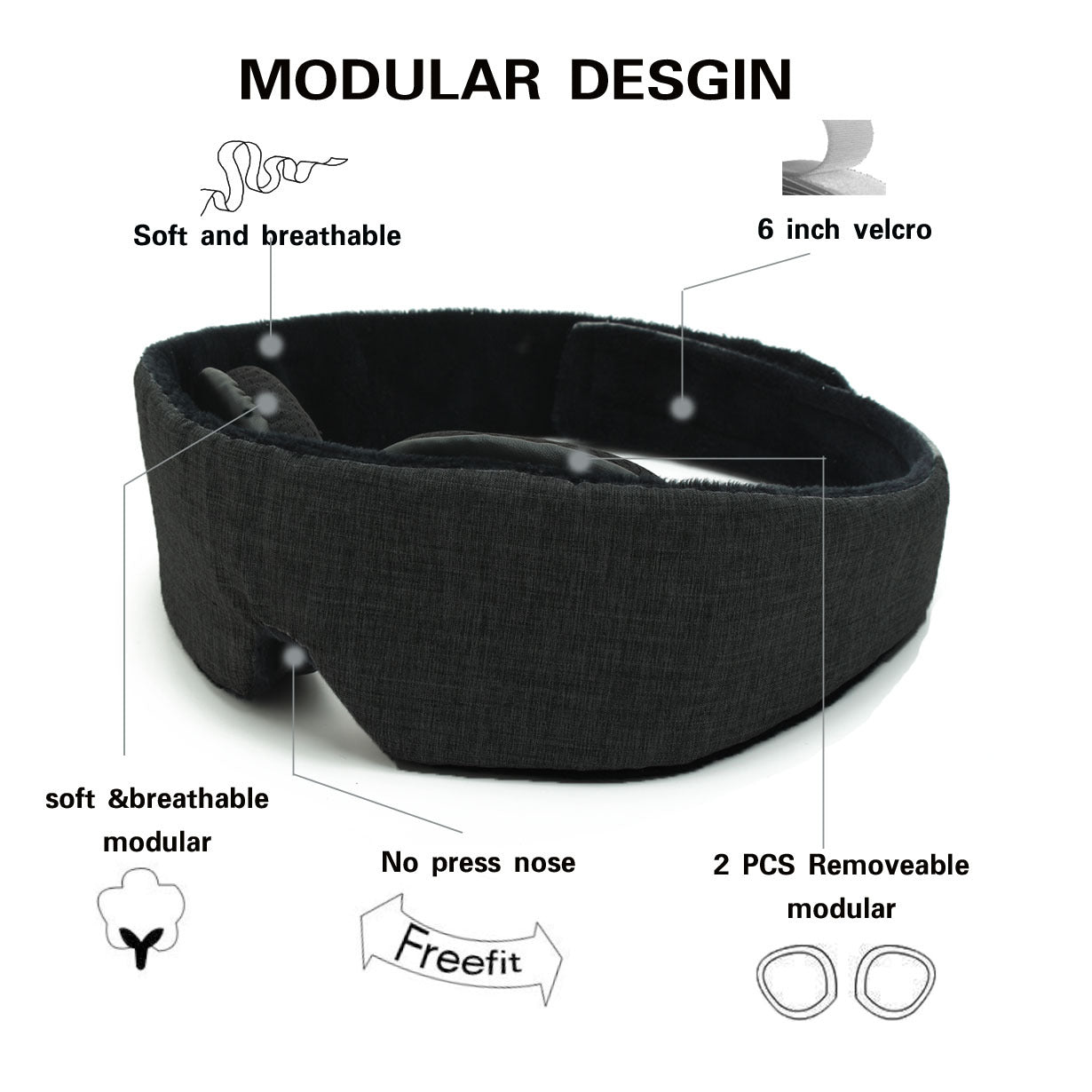 Bdde Eye Mask for Better Sleep