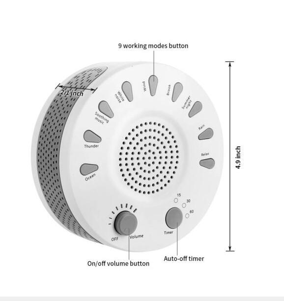 LunaNest Sound Machine for Better Sleep