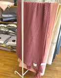 YarnAura Fringed Knitting Wool Blanket