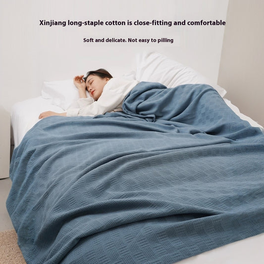 FluffHaven Cotton Gauze Blanket