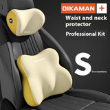 HeavenlyNest Car Headrest & Lumbar Pillow