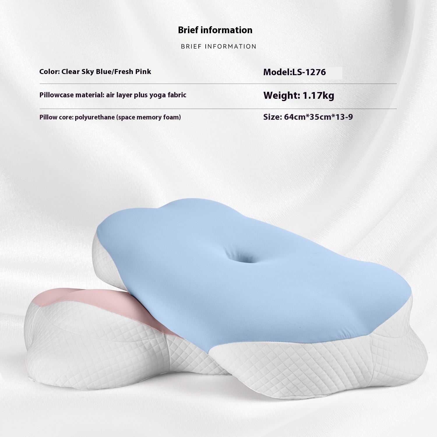 DreamLuxe Cloud Memory Pillow