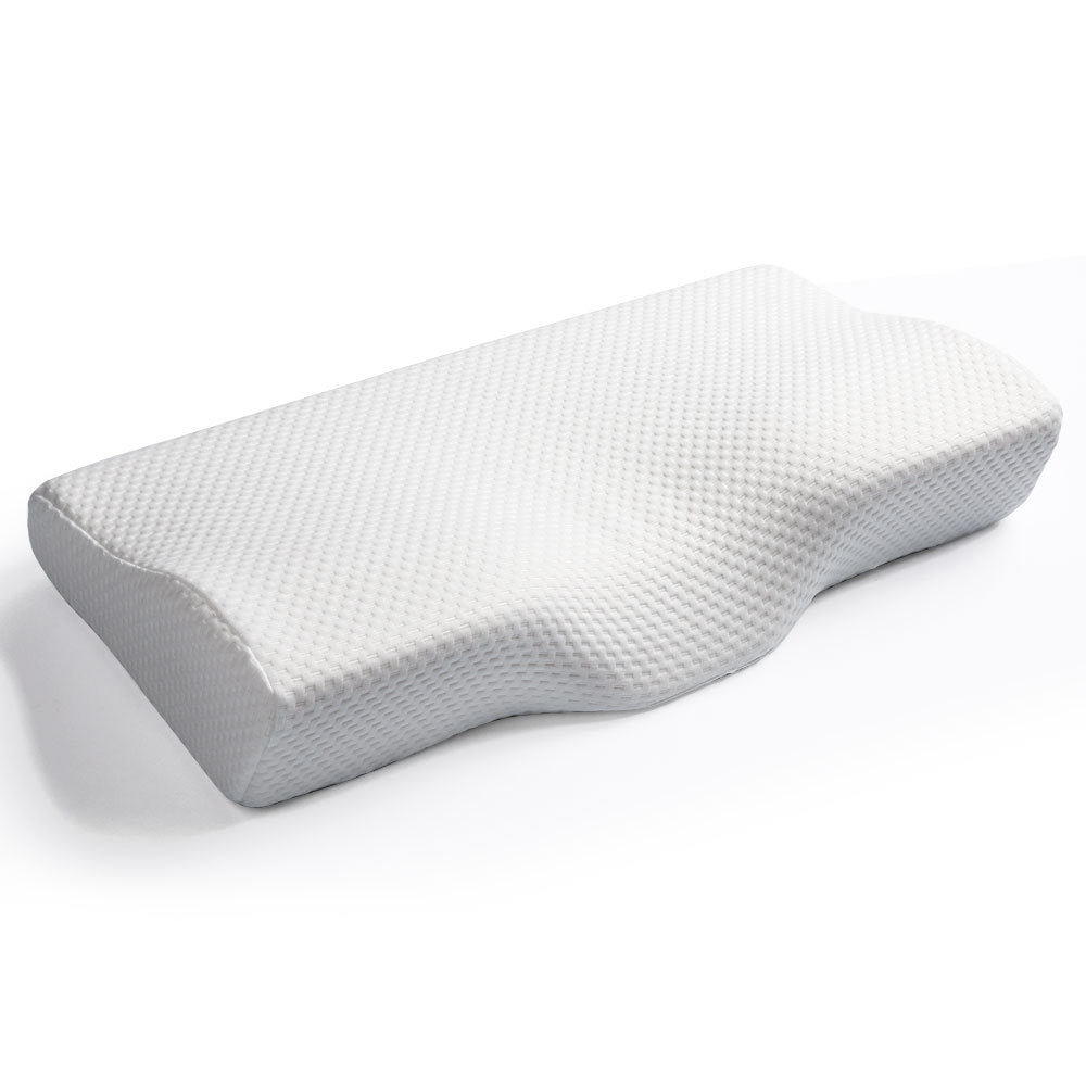 BlissLoom Butterfly Memory Foam Pillow – Slow Rebound Neck Support