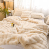 CozyCloud Rabbit Velvet Blanket