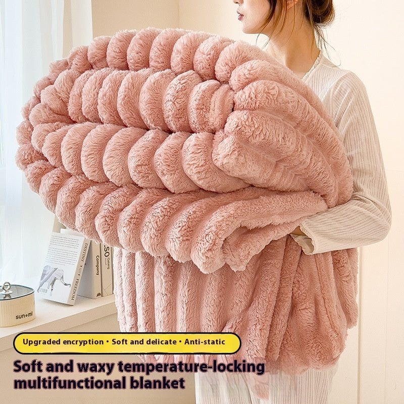 LoungeLeaf Velvet Blanket