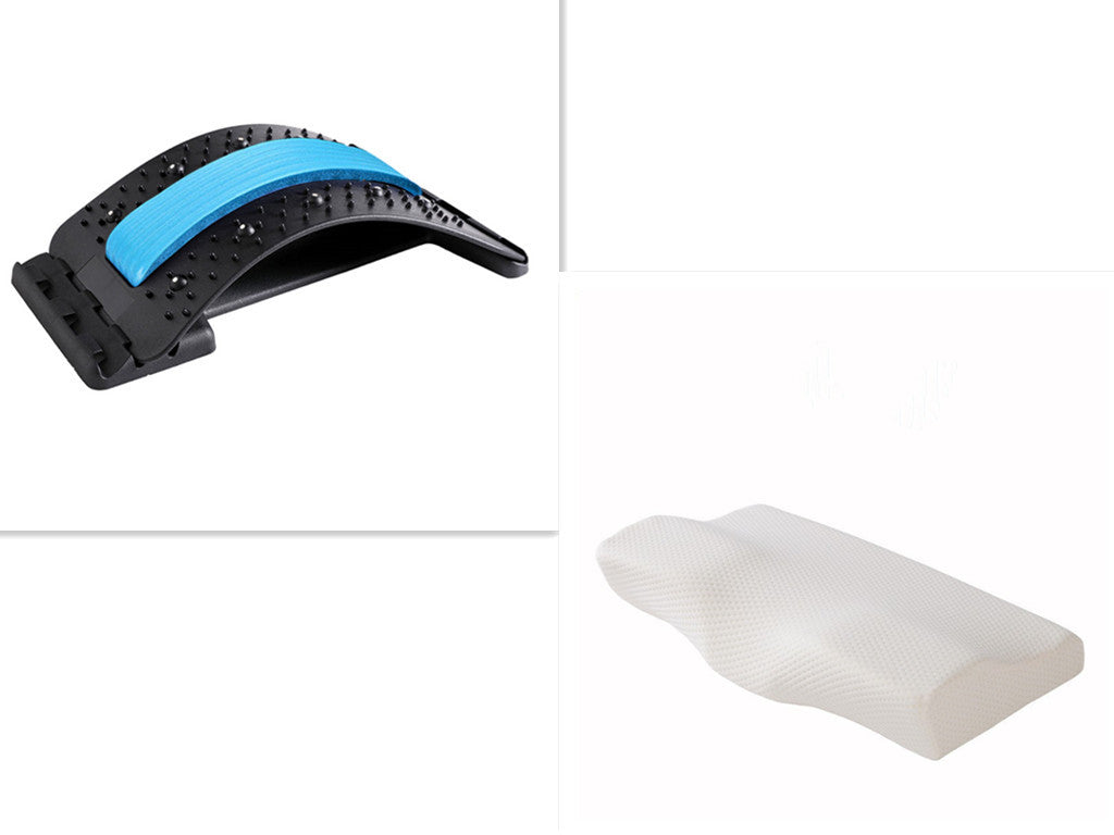 LuxeDream Contoured Memory Foam Pillow