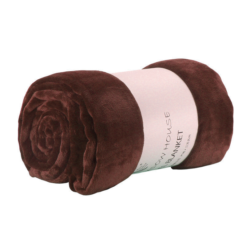 ZephyrRest Flannel Coral Fleece Blanket
