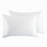 SilkenDreams Silk Satin Zipper Pillowcase 