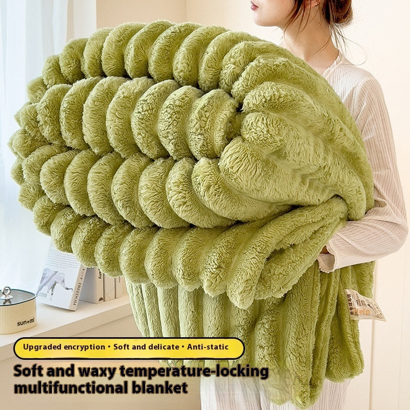 LoungeLeaf Velvet Blanket