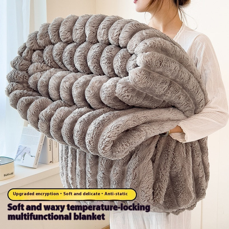 LoungeLeaf Velvet Blanket