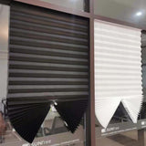 NoirNest Self-Adhesive Pleated Blinds 