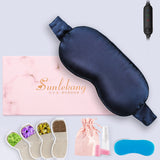Aethera Steam Hot Compress Eye Mask Mulberry Silk for Comfort & Relaxation