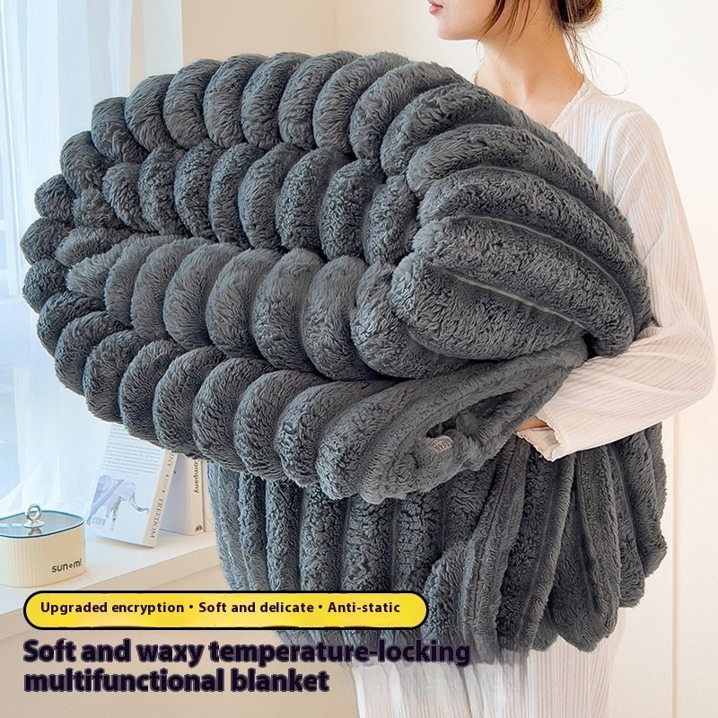 LoungeLeaf Velvet Blanket