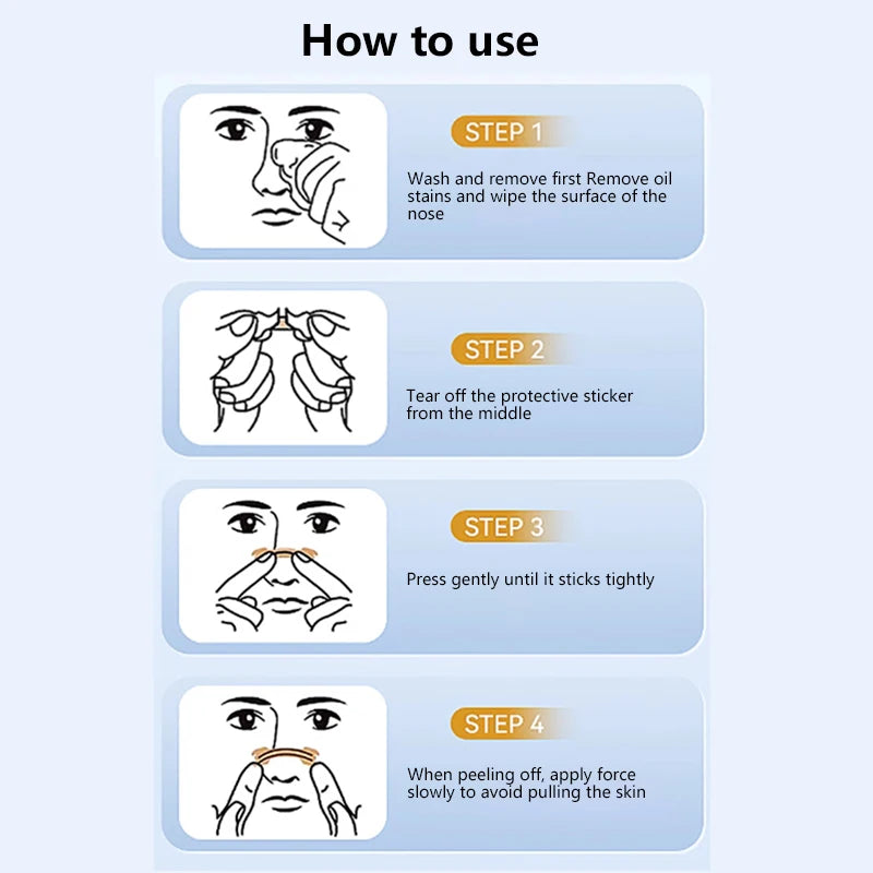 Step-by-step guide on how to use a product with illustrations and text.
