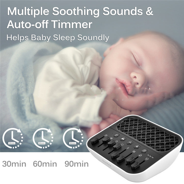Blonbar Sleep Aid White Noise Fan Natural Sound Device for Restful Sleep & Relaxation