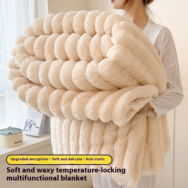 LoungeLeaf Velvet Blanket