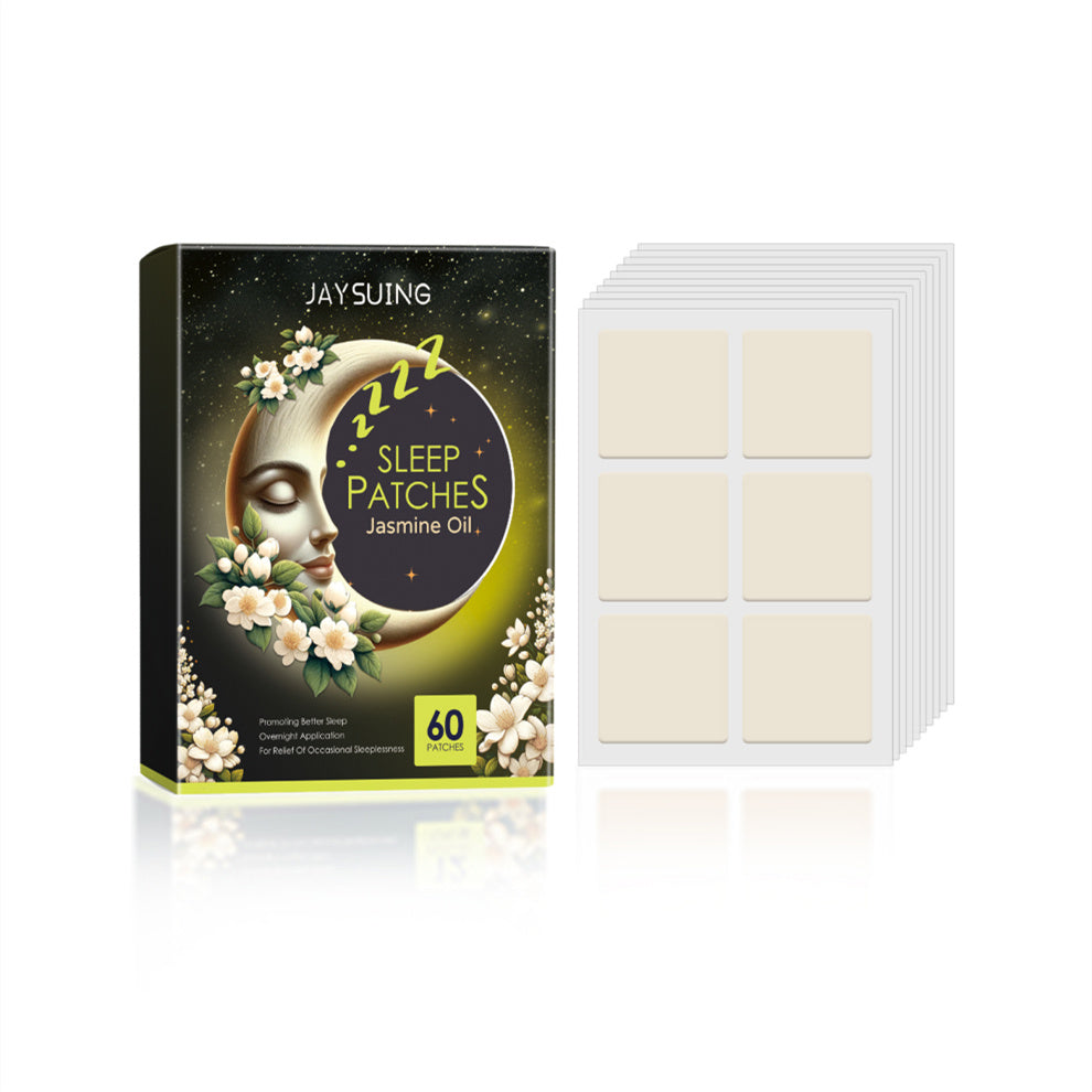 Jaysuing Sleep Patches with Essential Oils Natural Sleep Aid for Relaxation & Fatigue
