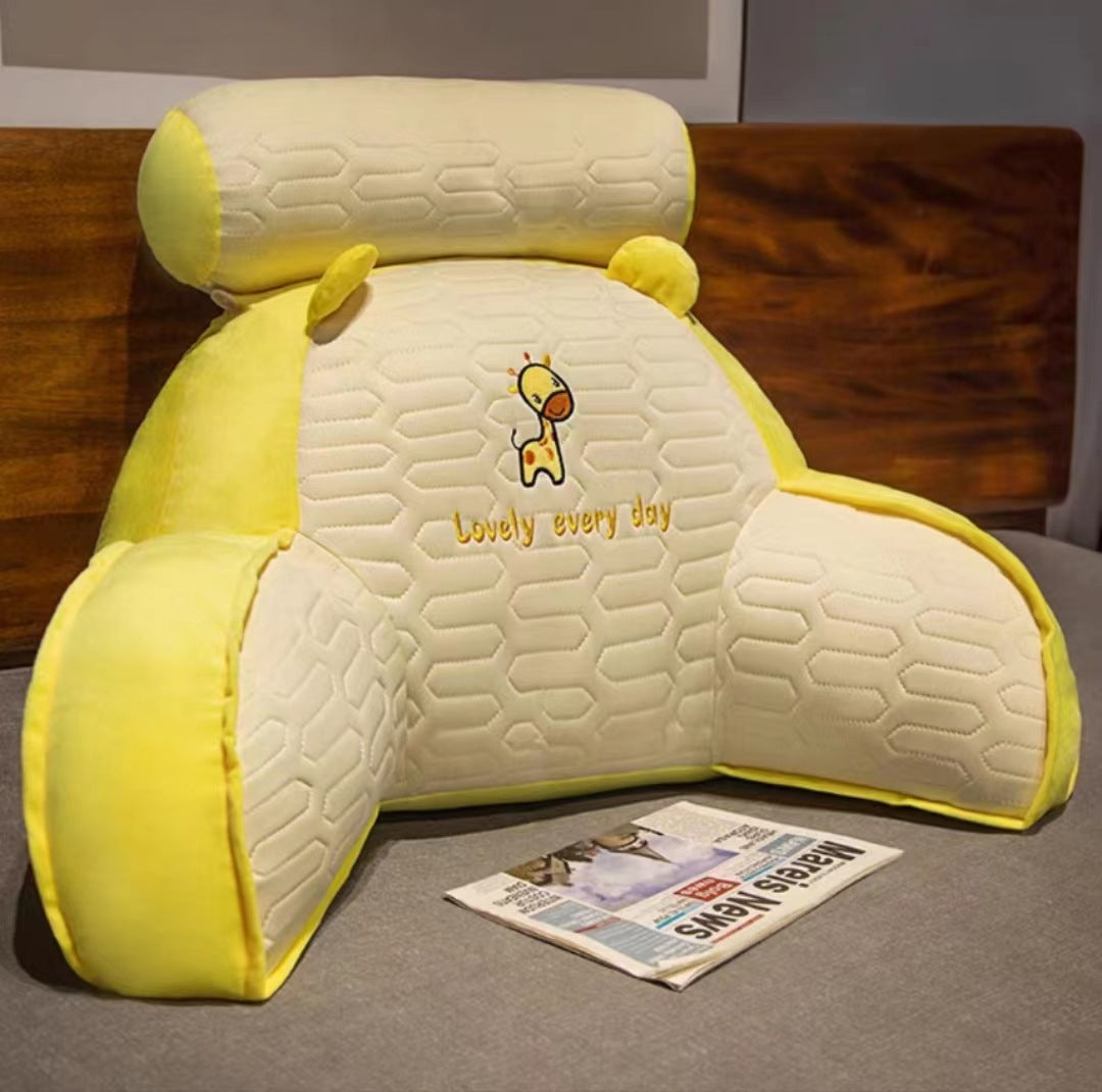 DriftNest Summer Latex Ice Silk Lumbar Pillow