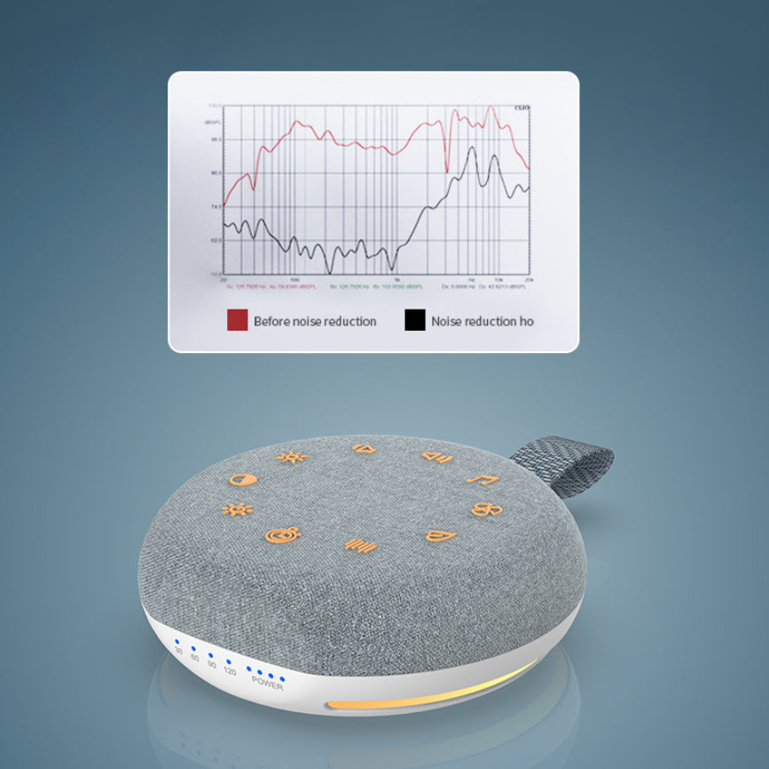 Murmurzx White Noise Sleep Aid with Night Lamp for Relaxation & Travel