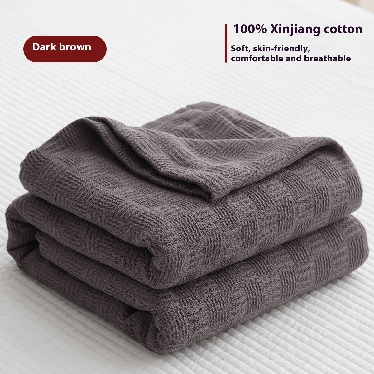 FluffHaven Cotton Gauze Blanket