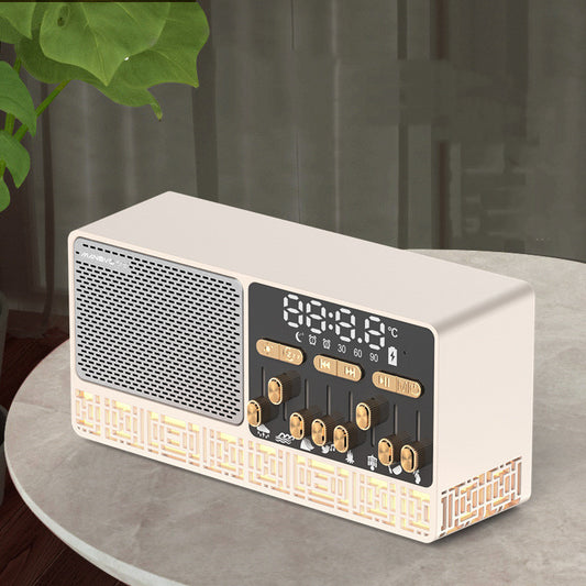 Manovo Hypnotic Sleep Speaker White Noise Night Light Bluetooth for Meditation & Sleep