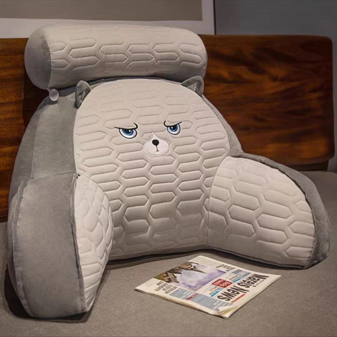 DriftNest Summer Latex Ice Silk Lumbar Pillow